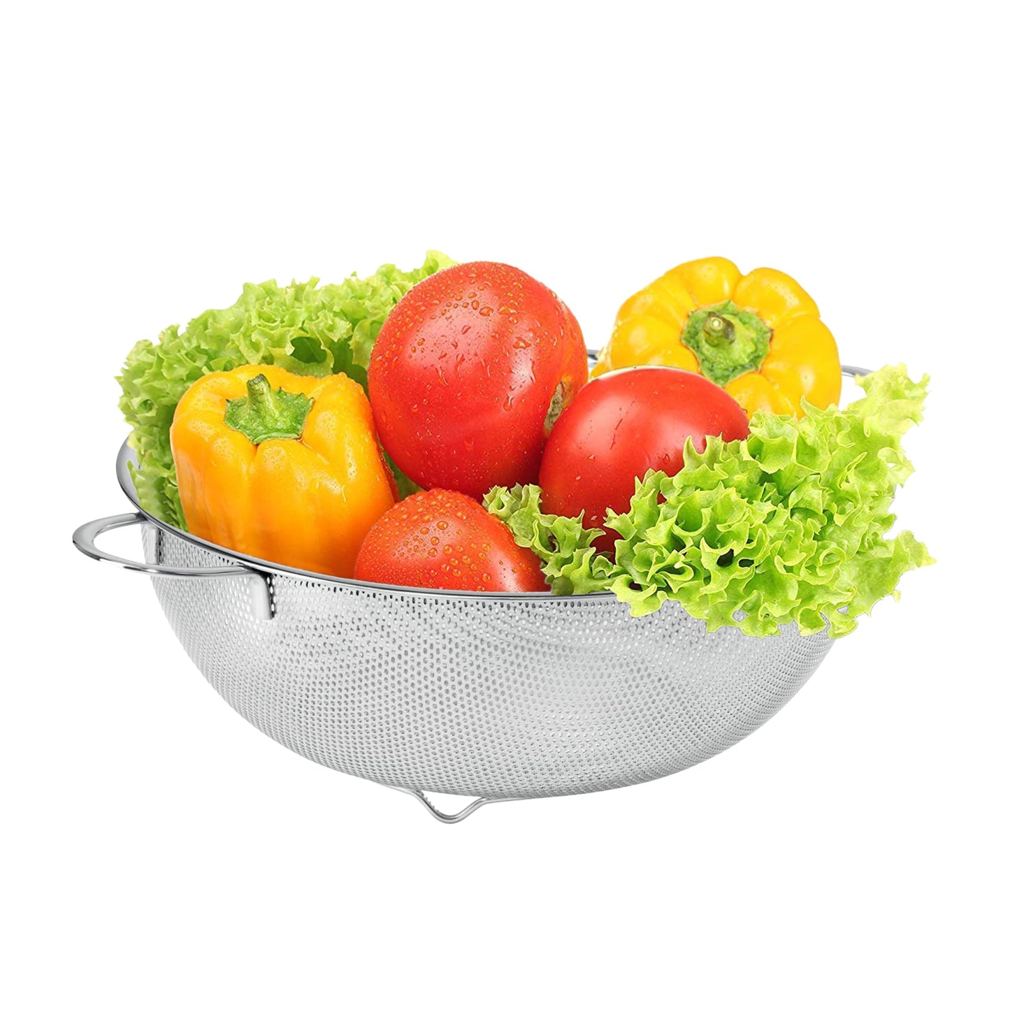 Stainless Steel Colander for Washing Fruits, Rice, Vegetables
