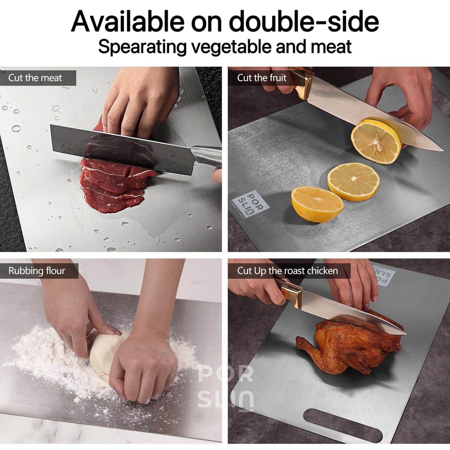 Stainless Steel Chopping Board