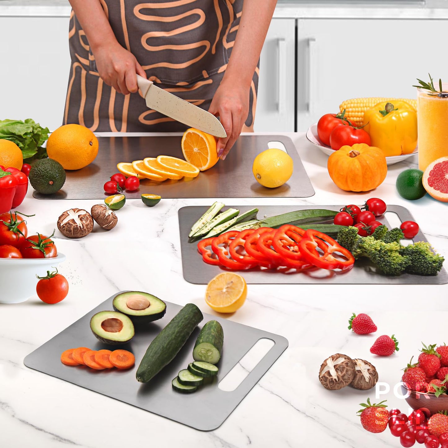 Stainless Steel Chopping Board